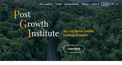 Desktop Screenshot of postgrowth.org